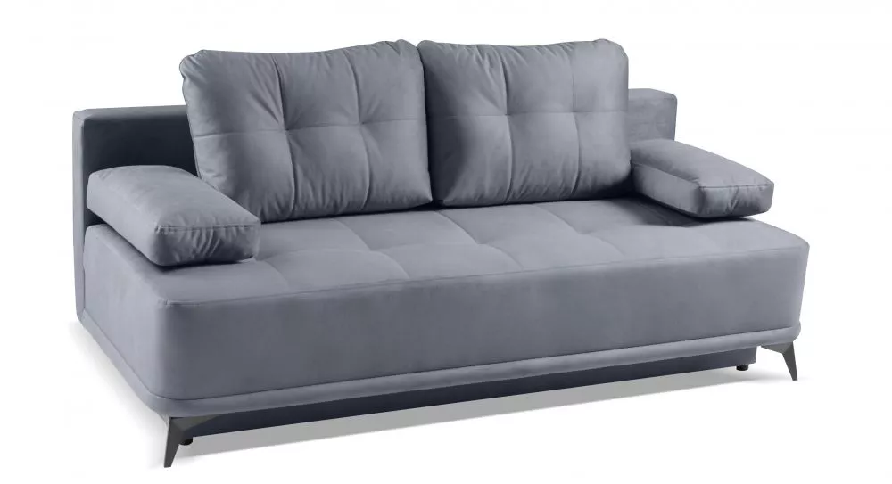 Dīvāns Picaro Standard · Pelēks · 98 × 200 × 90 cm
