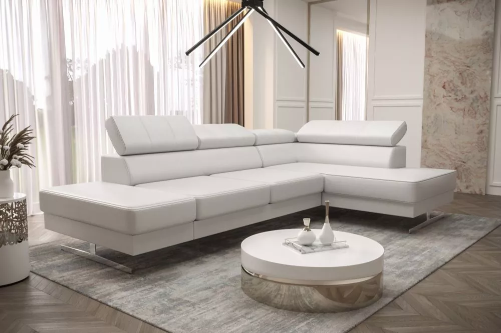 Dīvāns Emporio Mini Standard · Balts · 180 × 300 × 79 cm