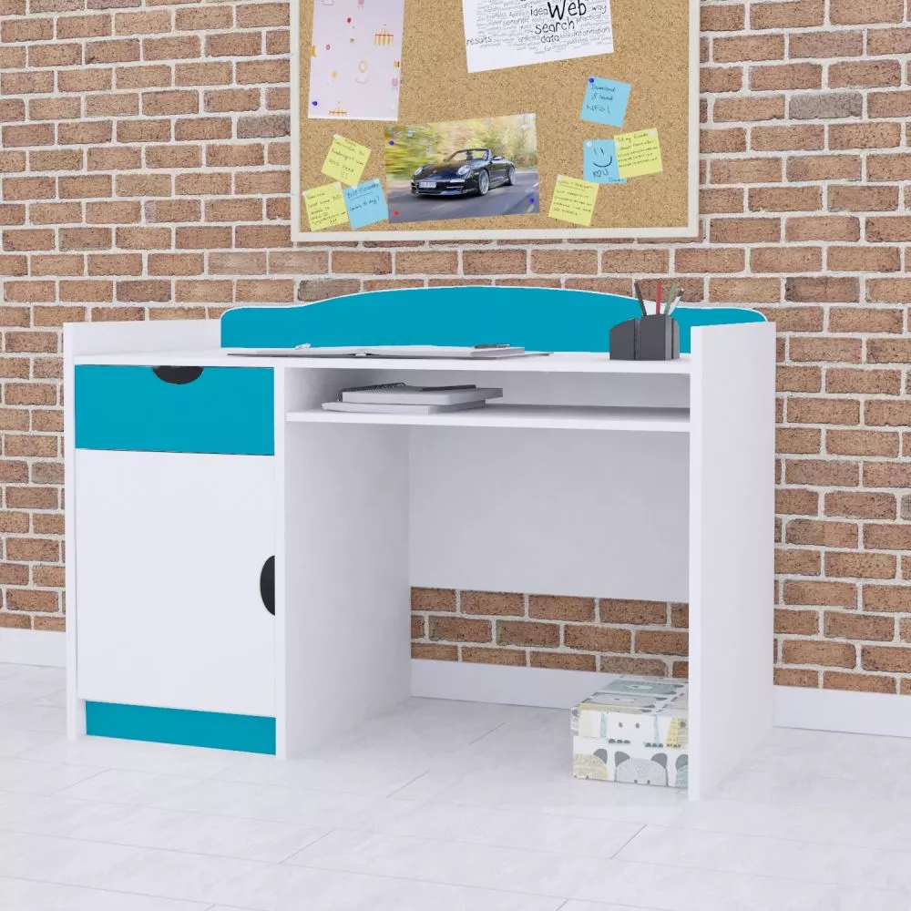 Bērnu rakstāmgalds Classic B04 Maksimālais augstums: 89 cm, · 125 × 75 × 60 cm