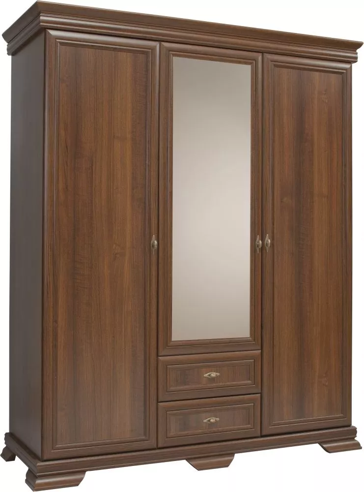 Skapis Kora KS2 · Ozols samoa king · 158 × 62 × 193 cm
