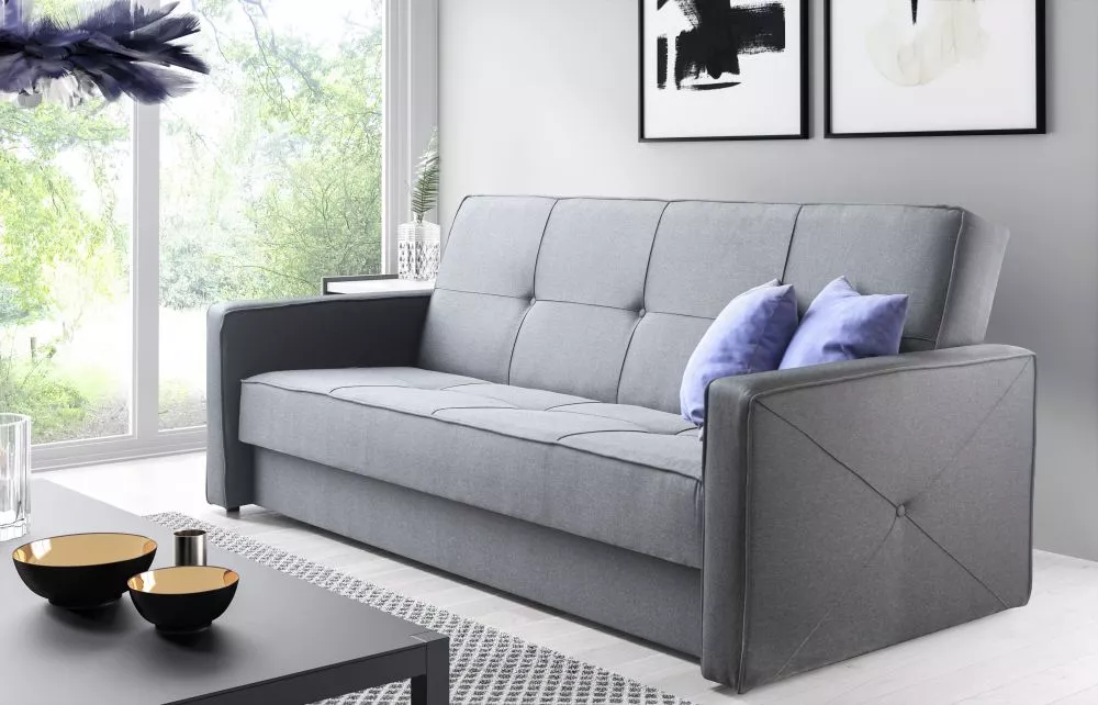Dīvāns Sofa Bed 146 standard · Gaiši pelēks · 90 × 210 × 80 cm