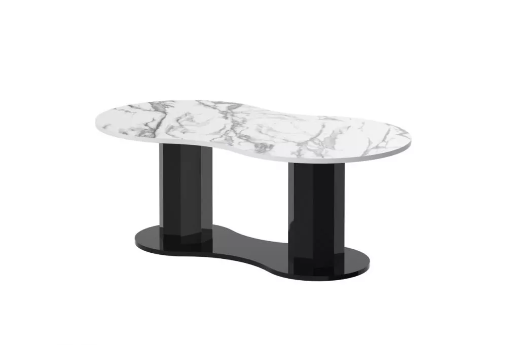 Žurnālgalds Infinita Gloss Korpusa krāsa: balts marmors, · 128 × 70 × 50 cm