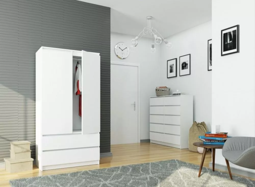 Skapis S902D2SZ · 90 × 51 × 180 cm