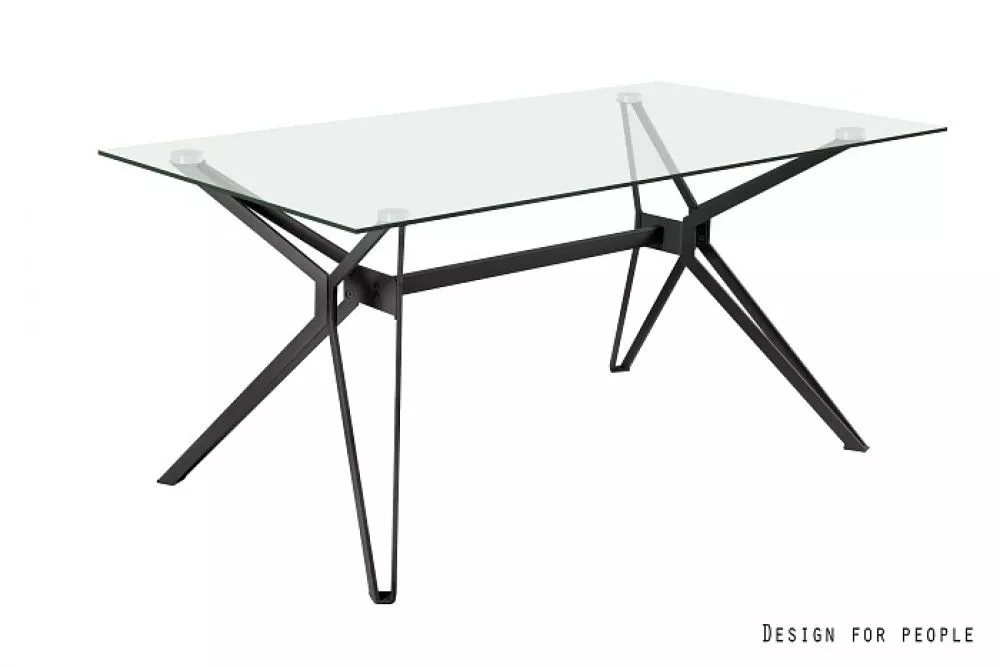 Galds Texas PMG · Caurspīdīgs · 160 × 76 × 90 cm