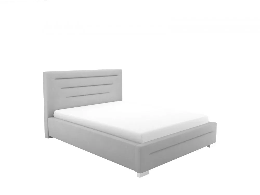 Gulta Fluence Standard ar stelāžu Guļamvietas platums: 140 cm, Guļamvietas garums: 200 cm, stelāžas tips: metāla, · Gaiš