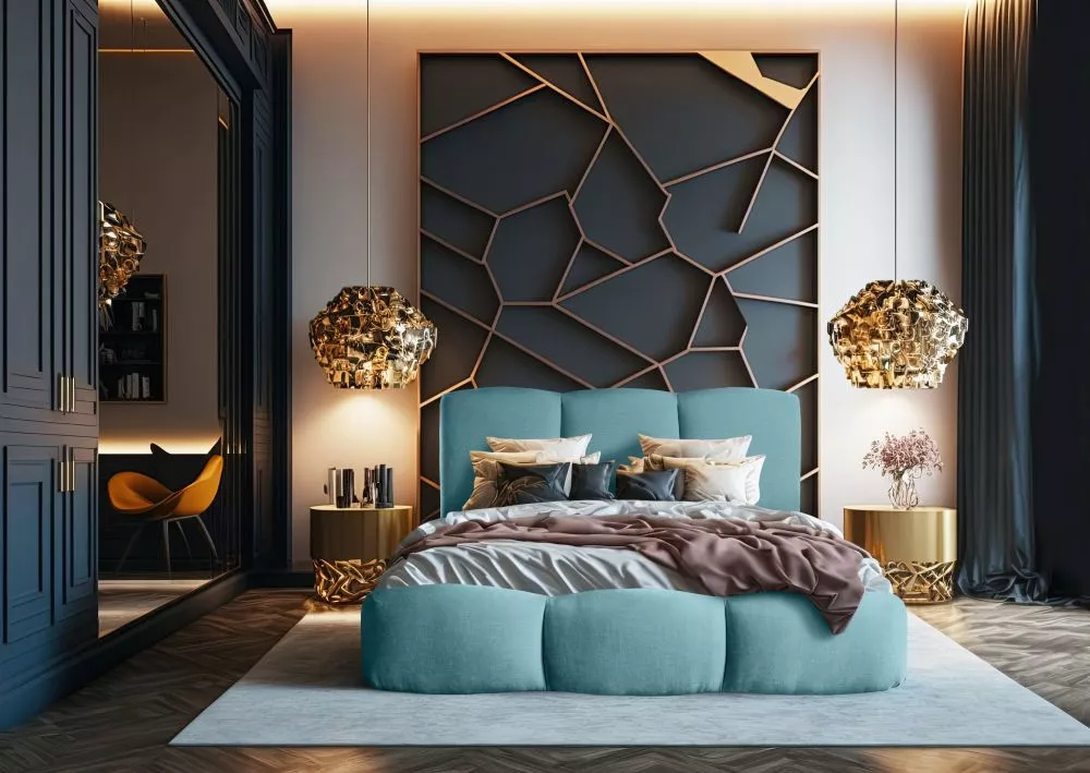 Gulta Allure Boston Standard ar stelāžu Guļamvietas platums: 140 cm, Guļamvietas garums: 200 cm, stelāžas tips: koka, · 