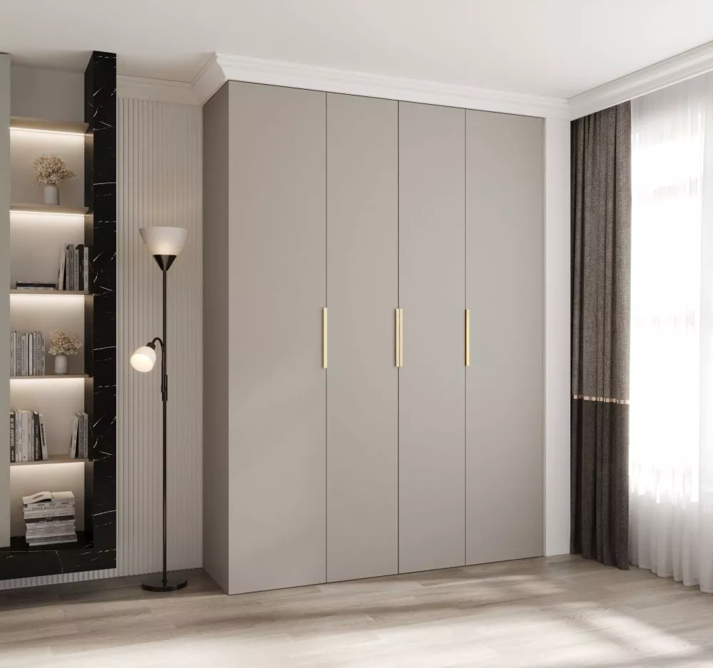 Skapis Como 4 · Kašmira · 180 × 50 × 245.5 cm