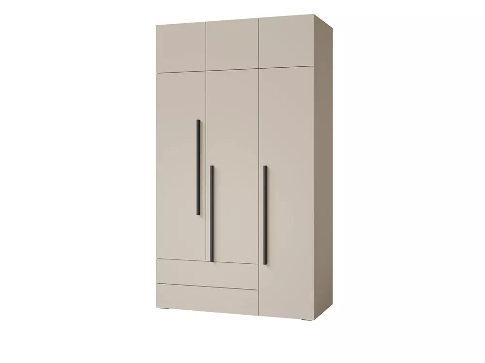 Skapis Lorin 01 Plus · Kašmira · 135 × 60 × 236 cm