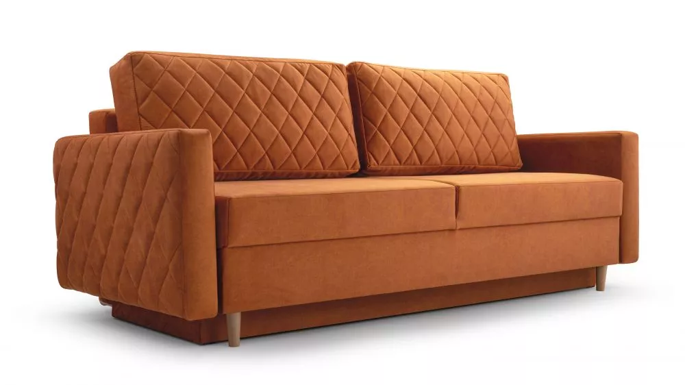 Dīvāns Lenola Standard · Oranžs · 94 × 215 × 100 cm