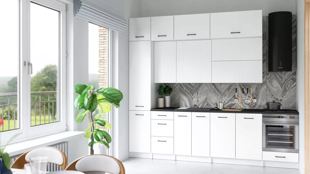 Virtuves komplekts Dafni Materiāls : MDF + LKSP plātne,