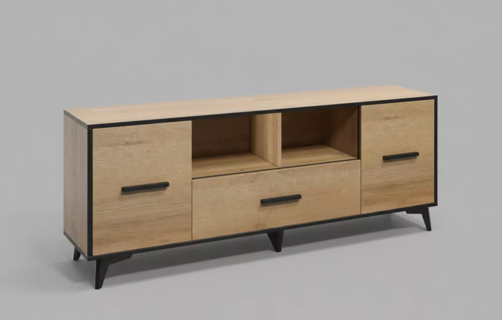 TV tumba Frida 2 RTV2D1S · Ozols riviera · 179 × 40 × 68 cm