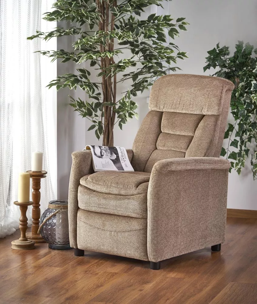 Mīksts krēsls Jordan Maksimālais dziļums: 155 cm, · Bēšs · 71 × 85 × 79 cm