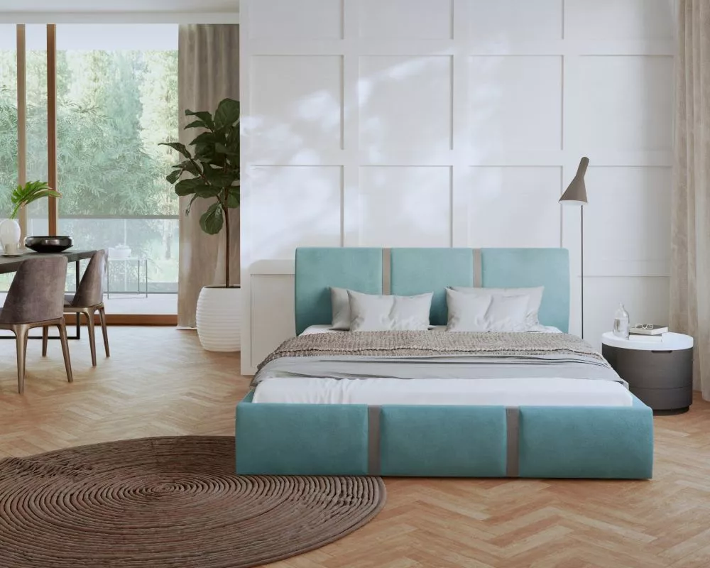 Gulta Fusion Basic Standard ar stelāžu Guļamvietas platums: 160 cm, Guļamvietas garums: 200 cm, stelāžas tips: koka, · T