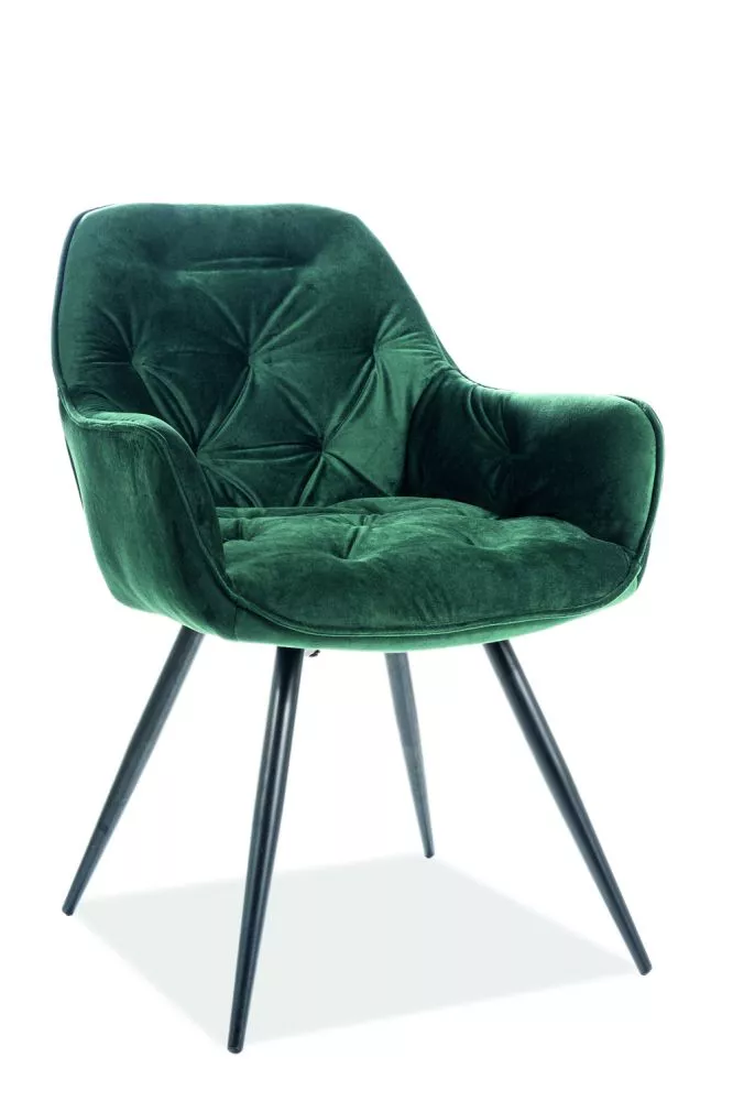Krēsls Cherry Velvet · Zaļš · 87 × 57 × 43 cm