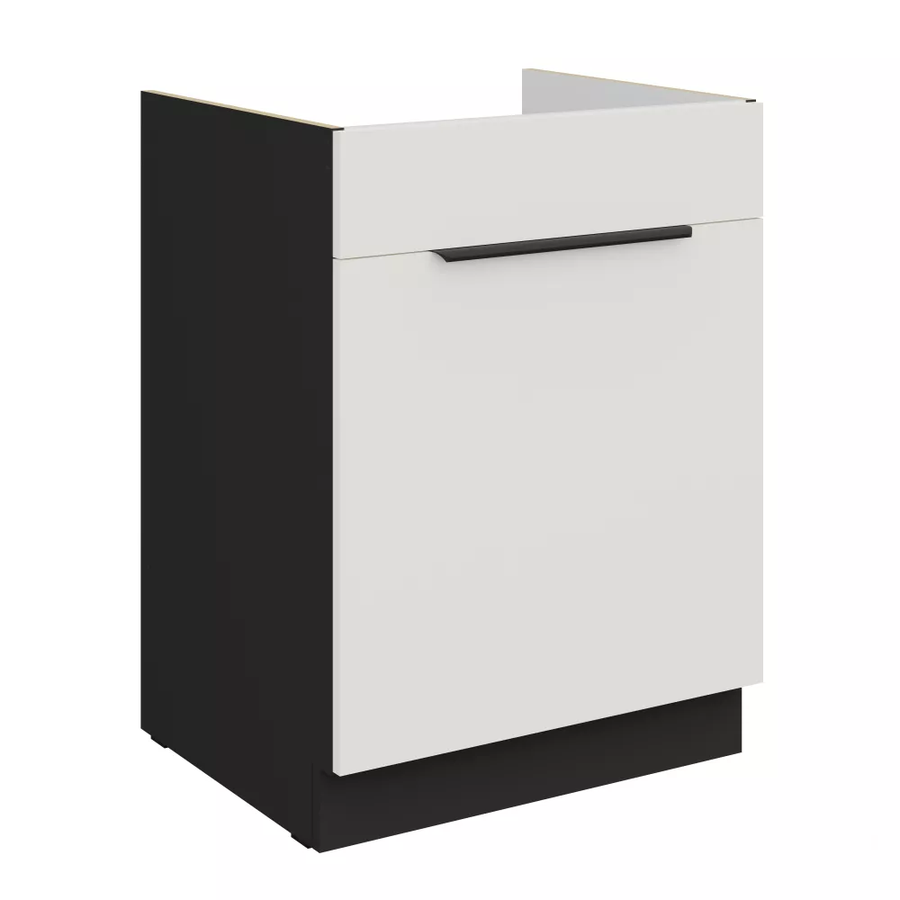 Virtuves skapis Aria White 60 ZL 1S BB