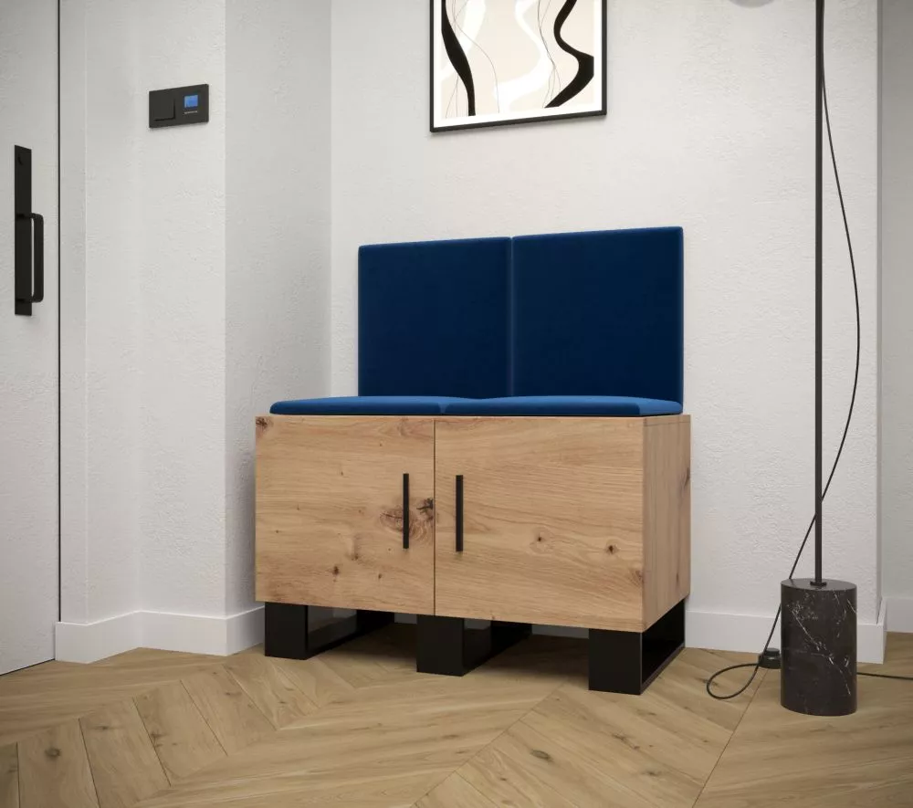Apavu skapis Artin 19 Korpusa krāsa: ozols artisan, · 84 × 45.6 × 95 cm