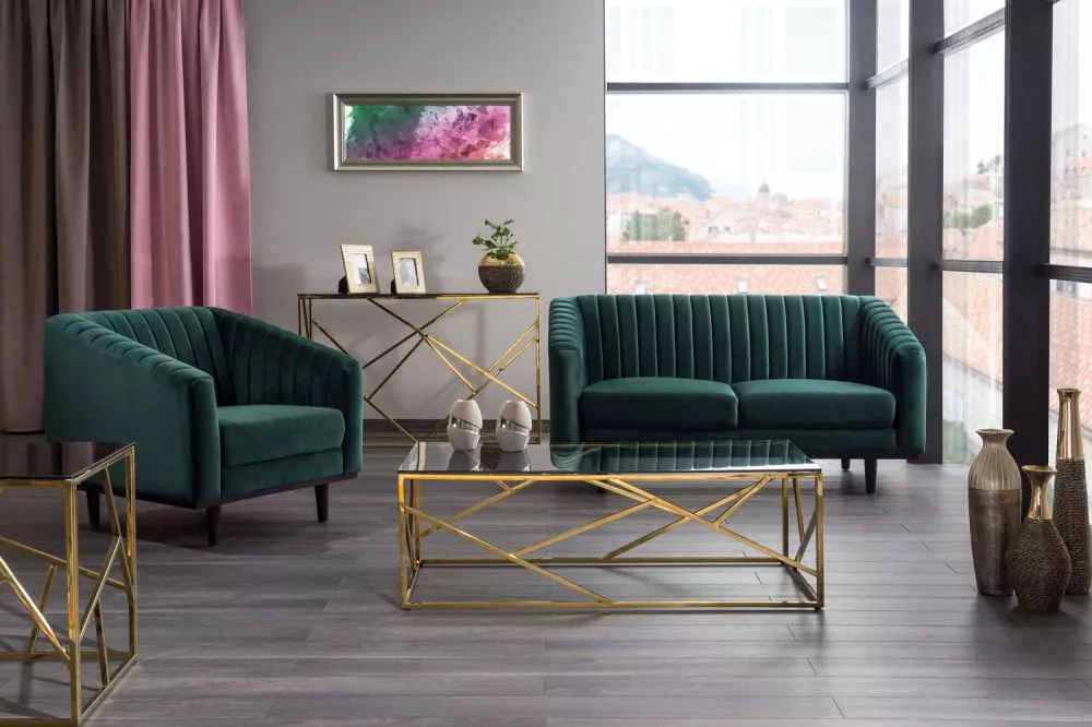 Žurnālgalds Escada A Korpusa krāsa: balts marmors, · 120 × 60 × 40 cm