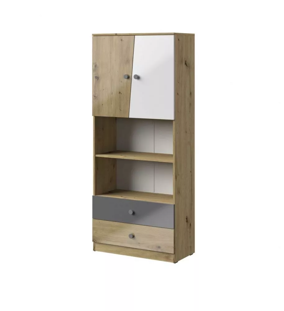 Skapis Nero 04 gloss · 80 × 40 × 191 cm