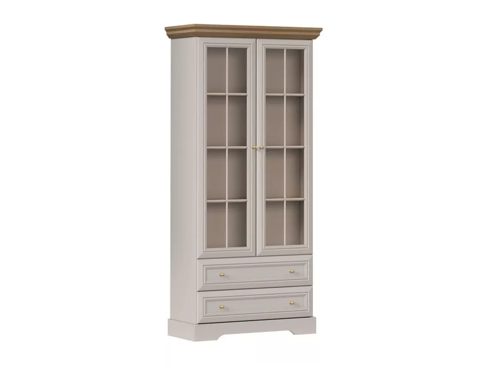 Sekcija Kora Plus KRW2 ar LED · Kašmira · 88.5 × 41 × 188.5 cm