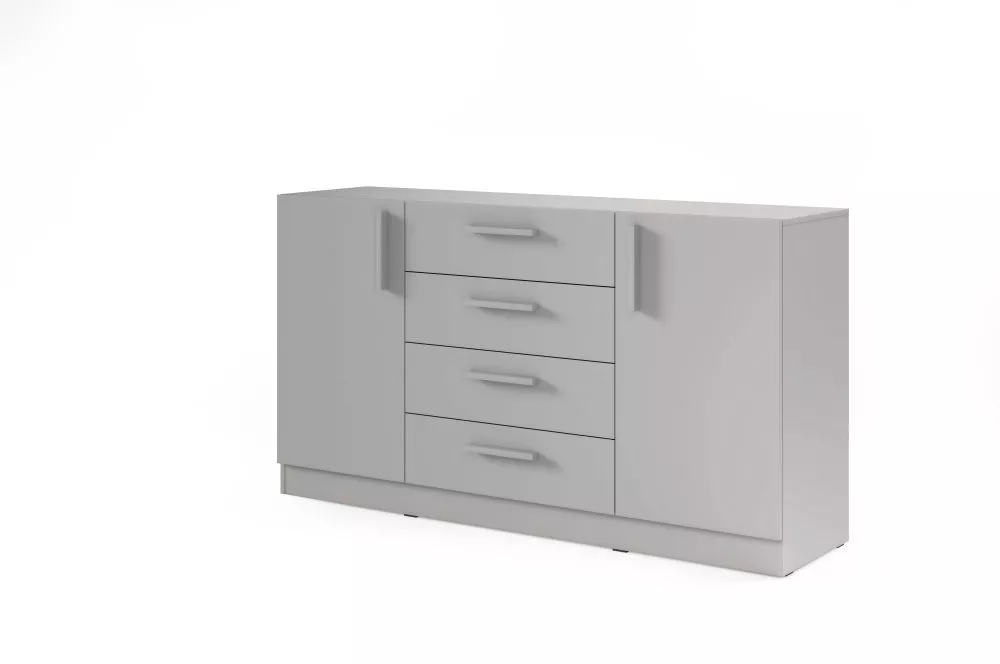 Kumode Braga BRK1 · Pelēks · 156 × 40 × 85 cm