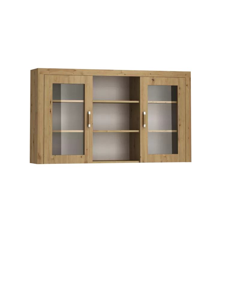 Sekcija Megan MG-W5 · Ozols artisan · 156 × 30 × 90 cm