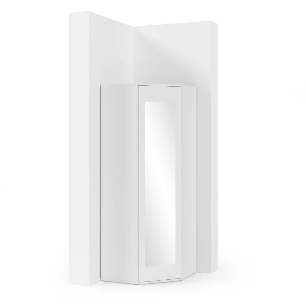 Skapis Corner Wardrobe L · 70 × 70 × 185 cm