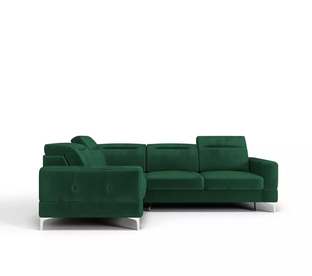 Dīvāns Malibu standard · Zaļš · 185 × 250 × 90 cm