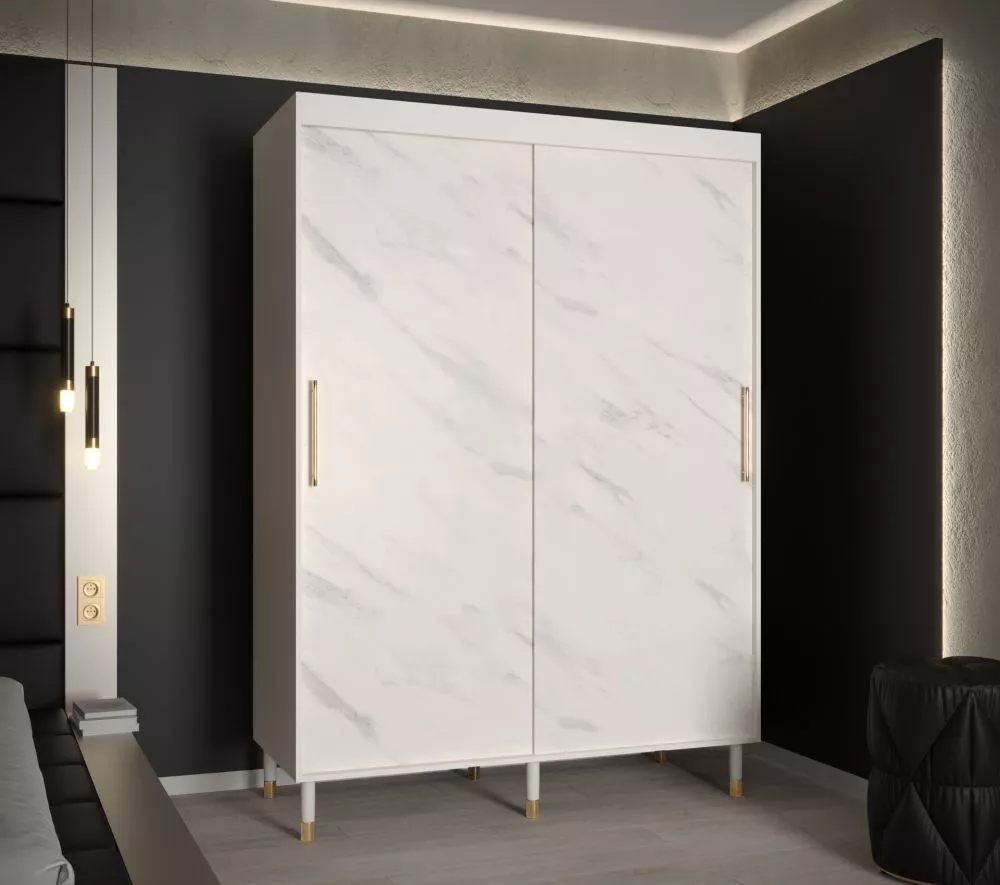 Skapis Calipso Marmur · 150 × 62 × 208 cm