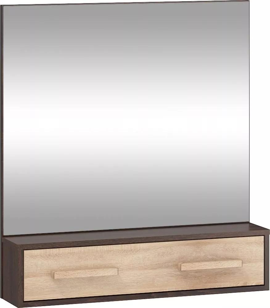 Spogulis Rio 10 · Sonoma + šokolādes sonoma · 84 × 16 × 91 cm