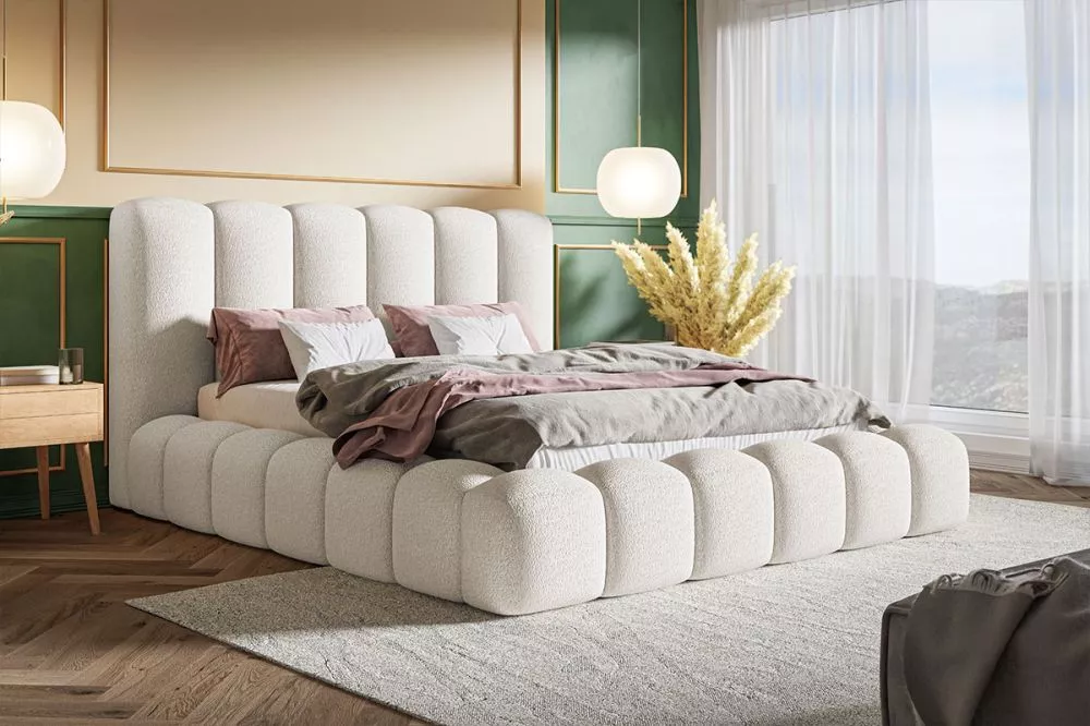Gulta Premium 2 Standard ar stelāžu Guļamvietas platums: 120 cm, Guļamvietas garums: 200 cm, stelāžas tips: koka, · Balt