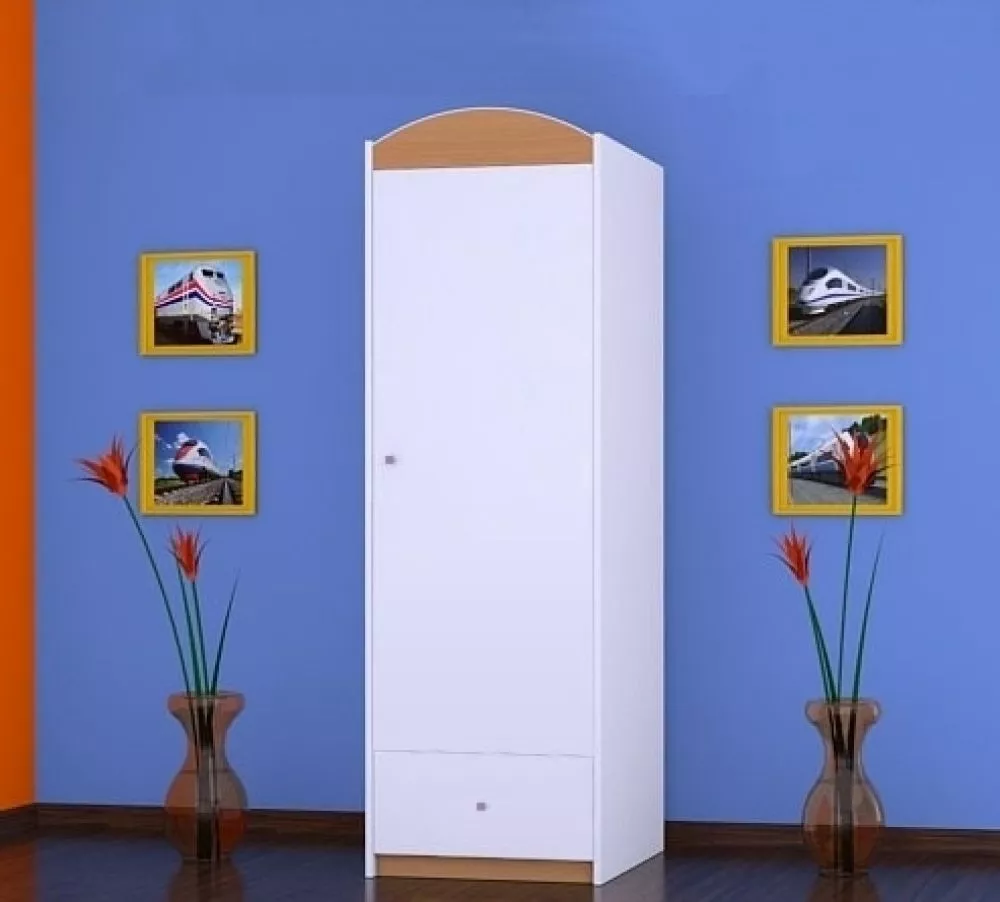 Bērnu skapis Happy SZ05-B · 60 × 54 × 187 cm