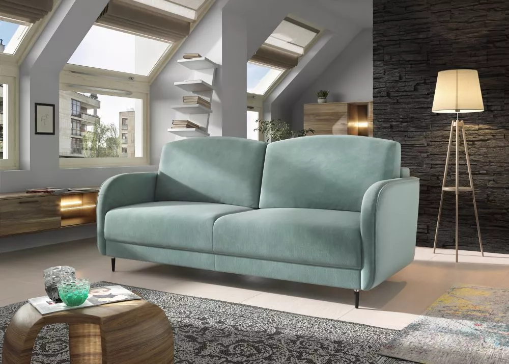 Dīvāns Laguna Premium Standard · Jūraszaļš · 98 × 213 × 95 cm