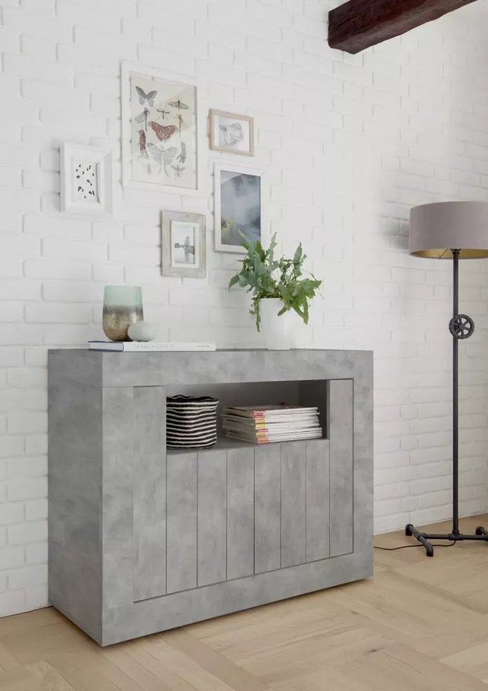 Kumode Urbino K2D ar LED · 110 × 42 × 86 cm