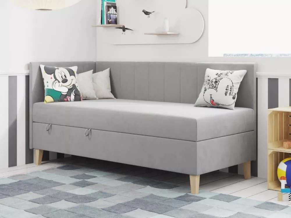 Gulta Intaro 16 Standard Guļamvietas platums: 120 cm, Guļamvietas garums: 200 cm, · Pelēks · 125 × 200 × 105 cm