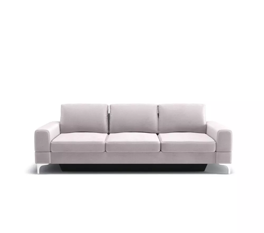 Dīvāns Aria DL Standard · Gaiši pelēks · 97 × 250 × 88 cm