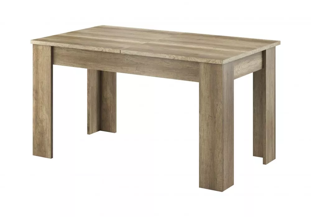 Galds Sky L140 · Ozols pelēks · 140 × 75 × 80 cm