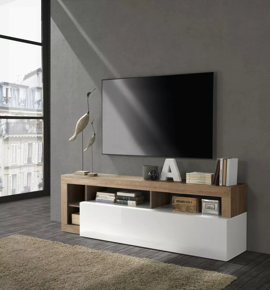 TV tumba Hamburg RTV · 184 × 42 × 58 cm