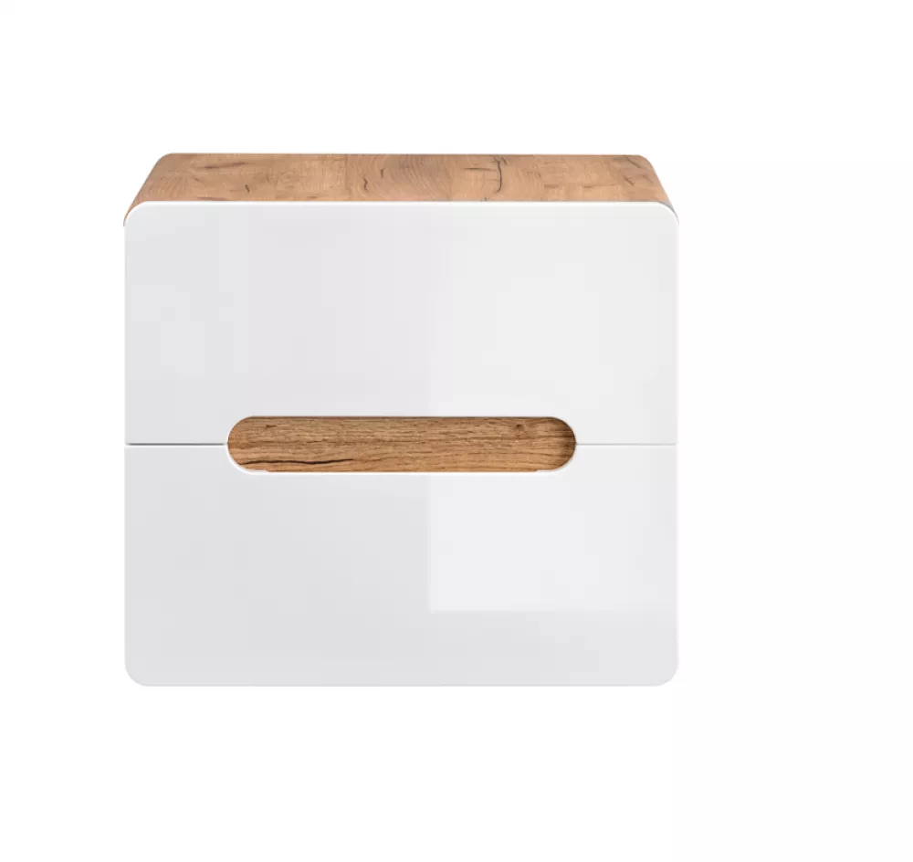 Vannas istabas skapītis Aruba White 828 · 60 × 53 × 46 cm