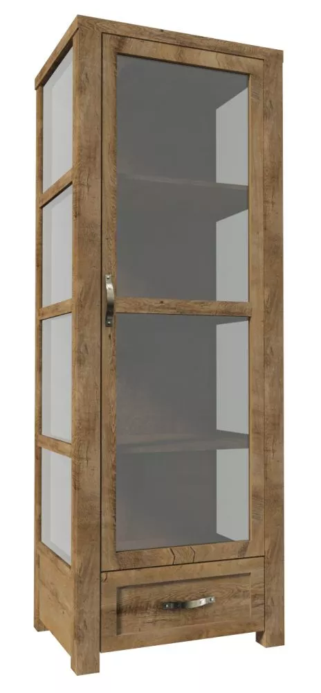Sekcija Nevada W1D · Ozols lefkas · 70 × 44 × 186 cm