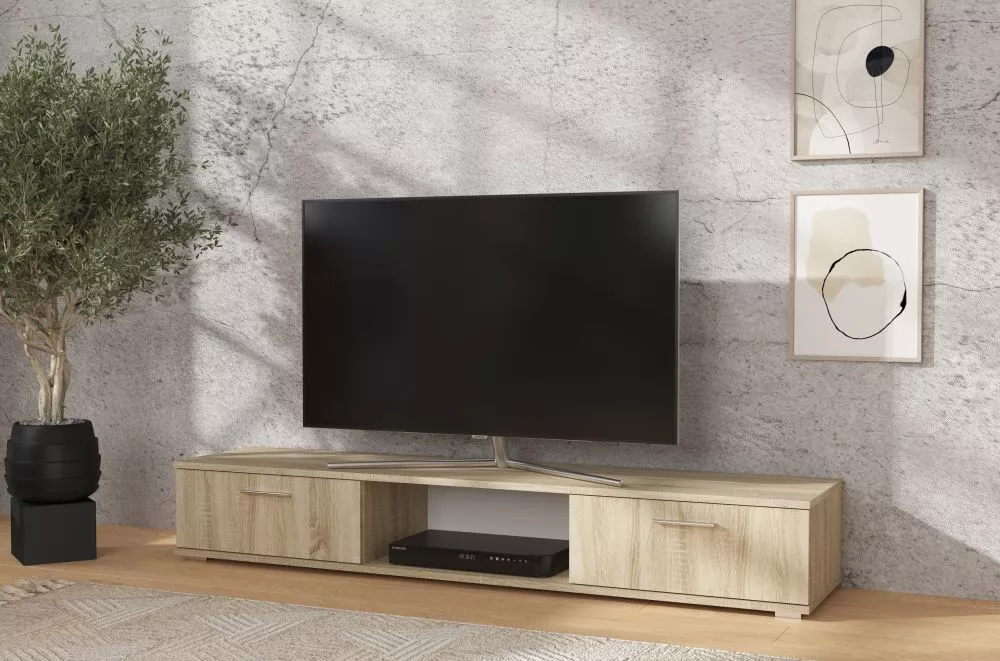 TV tumba Aridea · Sonoma · 176 × 40 × 28 cm