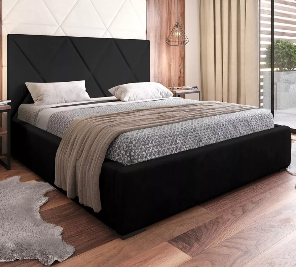 Gulta Vegas 05 Standard ar stelāžu Guļamvietas platums: 160 cm, Guļamvietas garums: 200 cm, stelāžas tips: koka, · Grafī