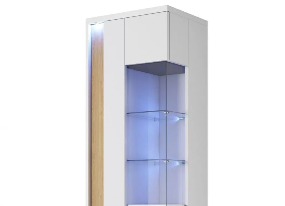 Sekcija Marco WW50L ar LED Korpusa krāsa: balts, · 52 × 40 × 110 cm