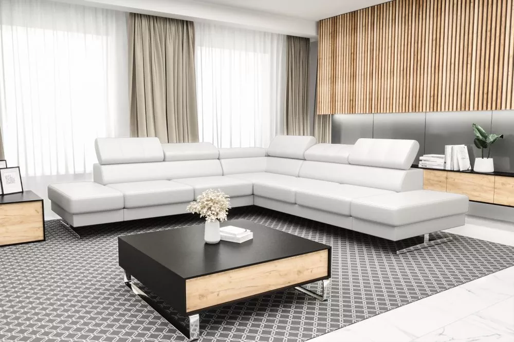 Dīvāns Emporio Max Standard · Balts · 300 × 300 × 79 cm