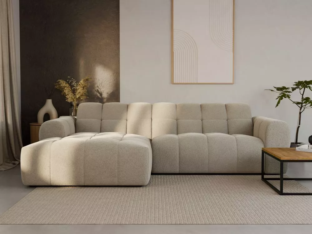 Dīvāns Mountain Mini Standard · Bēšs · 160 × 268 × 72 cm