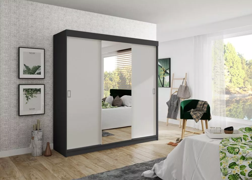 Skapis Bill 1L ar LED · 200 × 60 × 205 cm
