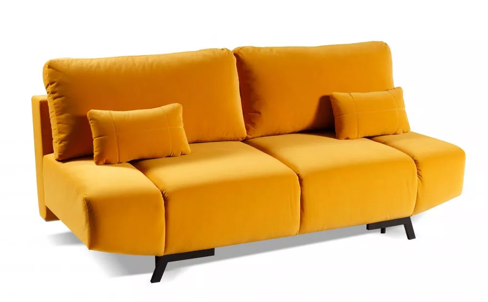 Dīvāns Bloom standard · Dzeltens · 100 × 203 × 95 cm