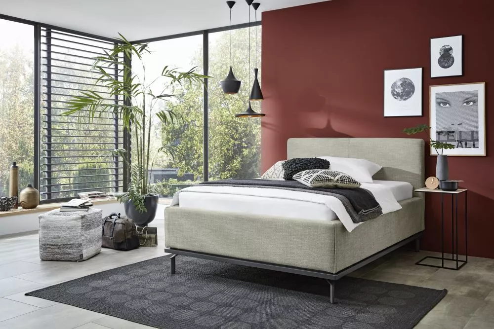Gulta Delphi Premium Standard 140x200 ar stelāžu Guļamvietas platums: 140 cm, Guļamvietas garums: 200 cm, stelāžas tips: