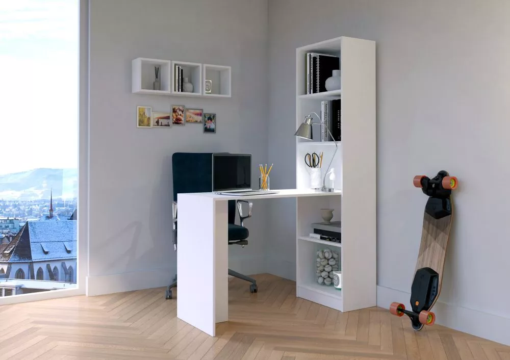 Galds Smart Classic · Balts · 125 × 180 × 50 cm
