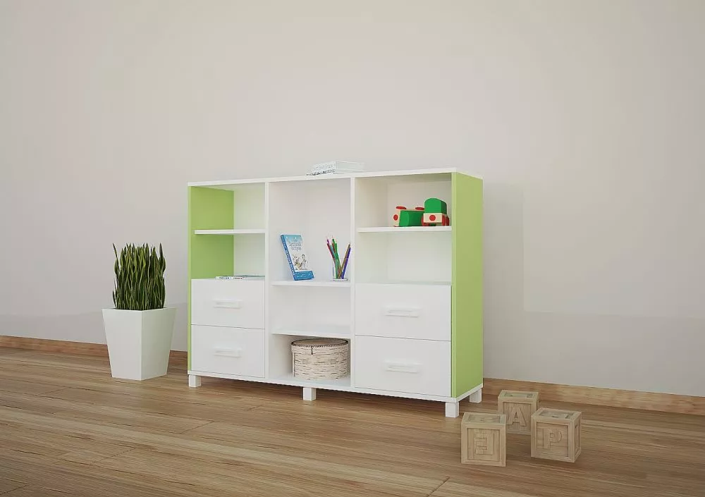 Kumode Animals RN15 · 132 × 34 × 96 cm