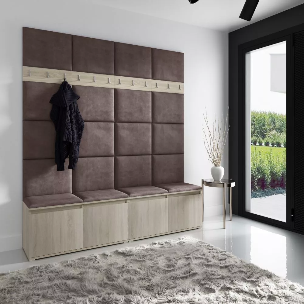 Apavu plaukts Emi 4 Trinity Korpusa krāsa: sonoma, · 200 × 225 × 40 cm